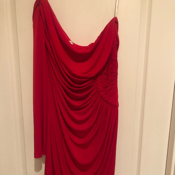 Cold Shoulder Cocktail Dress - Picture 1 of 5